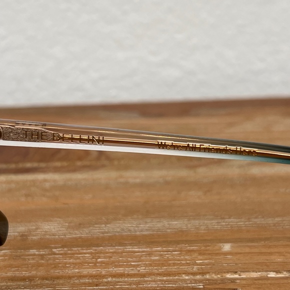 Toms x Krost The Bellini Sunglasses Crystal Trekking Green Style #10019459 - Picture 9 of 9